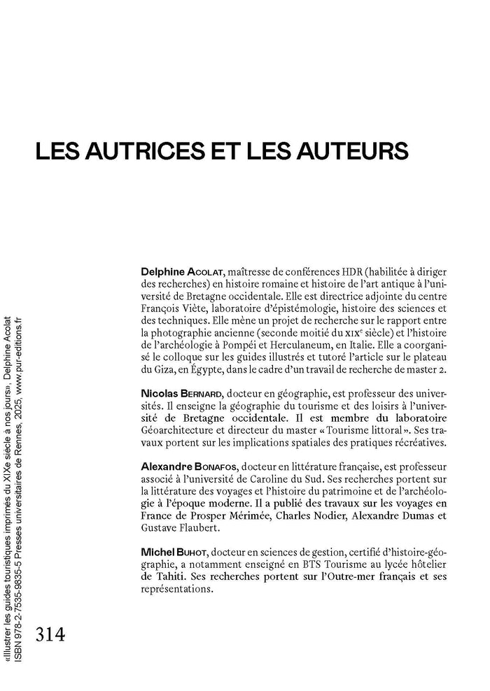 Illustrer les guides touristiques