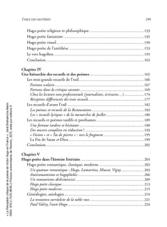 La réception critique de la poésie de Victor Hugo en France: 1914-1944