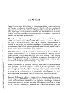 Stratégies intersubjectives en discours et négociation du sens