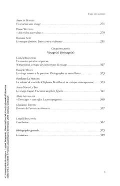 L'insaisissable du visage