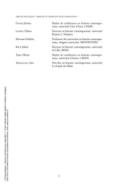 Procès politiques : tribune ou tremplin pour l'opposition ?