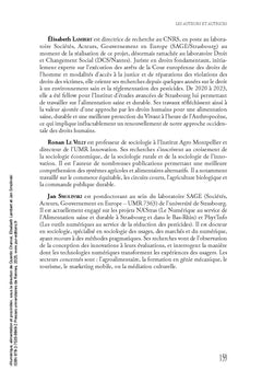 Numérique, alimentation et proximité
