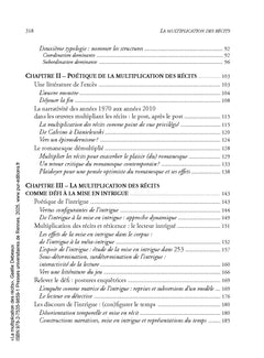 La multiplication des récits