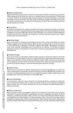 Actions et diplomaties culturelles dans le Nord de l'Afrique et au Moyen Orient