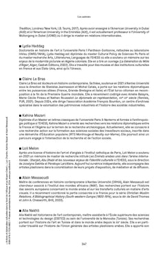 Actions et diplomaties culturelles dans le Nord de l'Afrique et au Moyen Orient