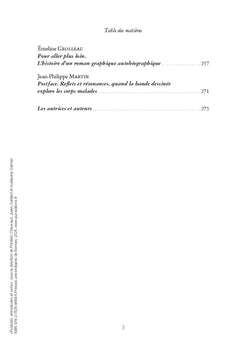 Pustules, animalcules et soins