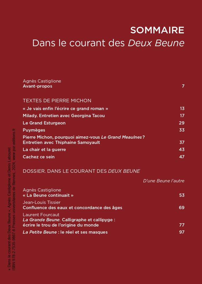 Dans le courant des Deux Beune