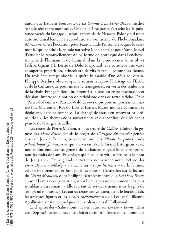 Dans le courant des Deux Beune