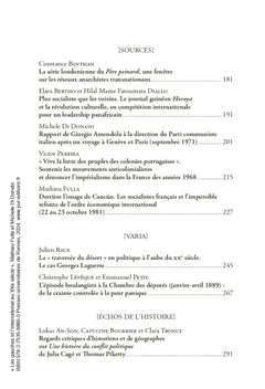 Les gauches et l'international au XXe siècle
