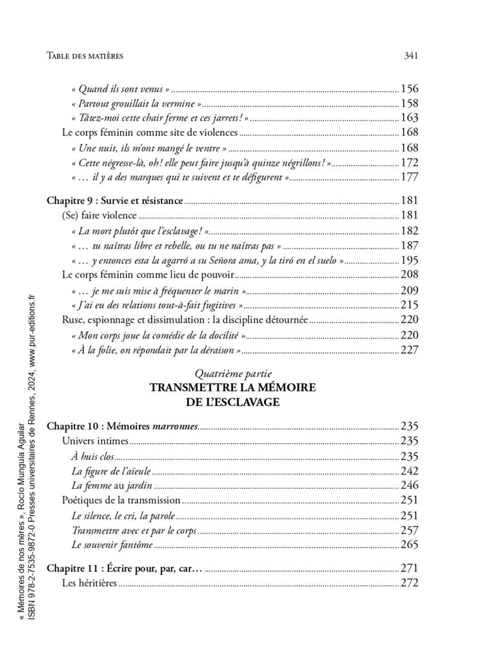 Mémoires de nos mères
