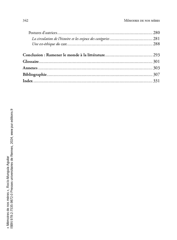 Mémoires de nos mères