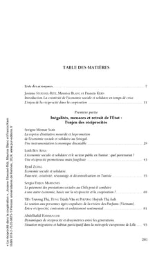 La réciprocité dans la coopération