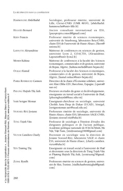 La réciprocité dans la coopération