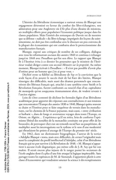 Adolphe Blanqui, 1798-1854
