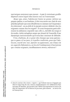 Malaise dans l'adolescence