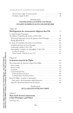 Pouvoir, religion et colonisation sous l'Ancien Régime