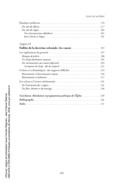 Pouvoir, religion et colonisation sous l'Ancien Régime