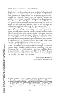 Pouvoir, religion et colonisation sous l'Ancien Régime