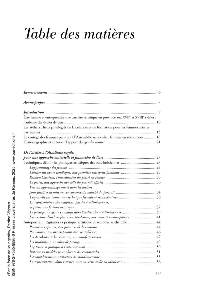 Par la force de leur génie