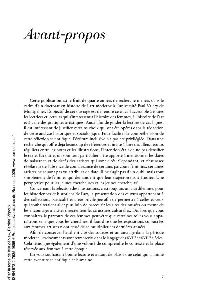 Par la force de leur génie