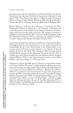 Vocalités contemporaines