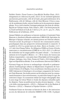 Ancestralité et autochtonie