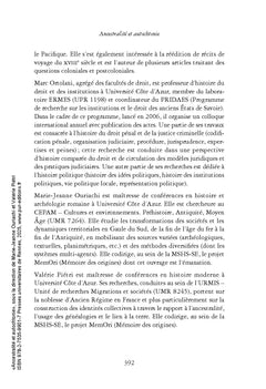 Ancestralité et autochtonie