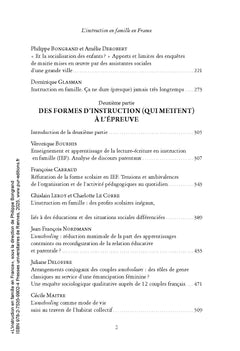 L'instruction en famille en France