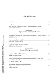L'expression du futur dans les langues naturelles