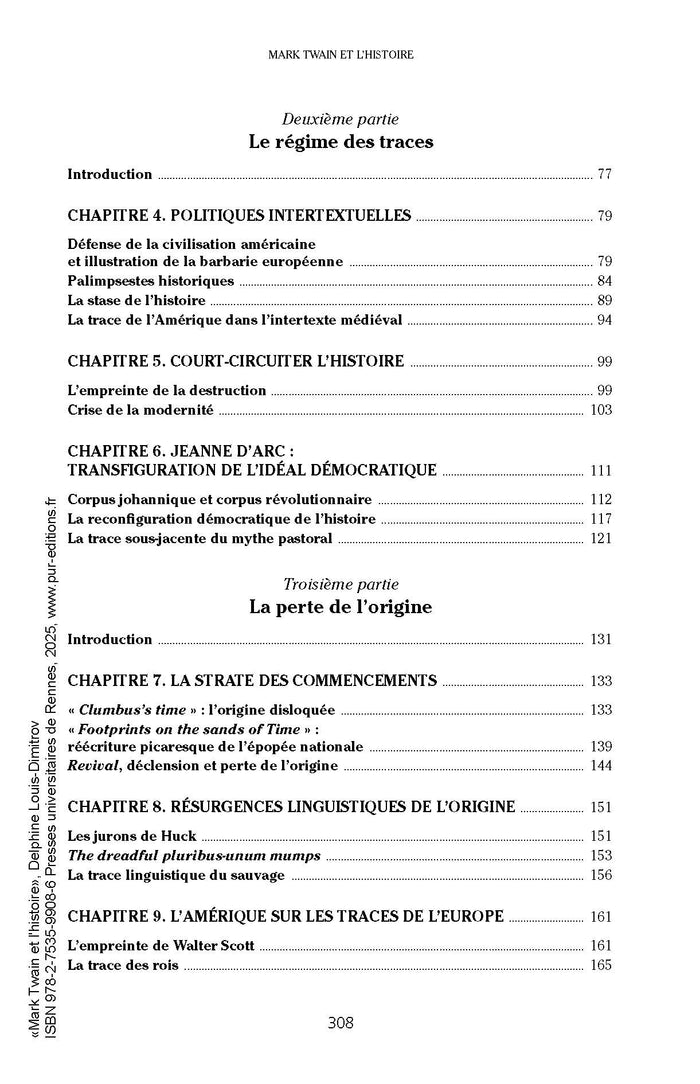 Mark Twain et l'histoire