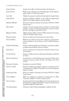 La guerre de siège en 1870-1871