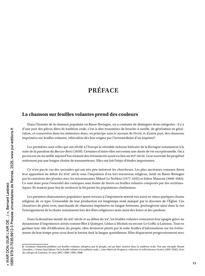 War Don (Sur l'air de...)