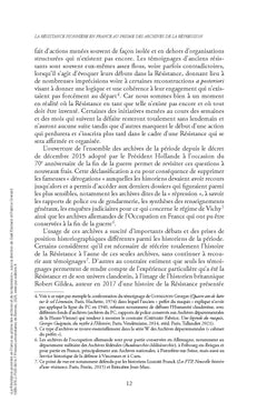 La Résistance pionnière en France au prisme des archives de la répression