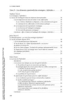 La guerre hybride