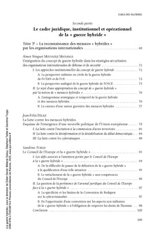 La guerre hybride