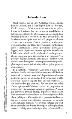 Présidentiable ?