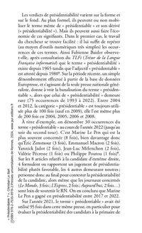 Présidentiable ?
