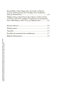 Dominations et contestations postcoloniales dans les Outremer depuis 1946