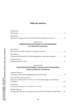 Le nord de l'Anatolie