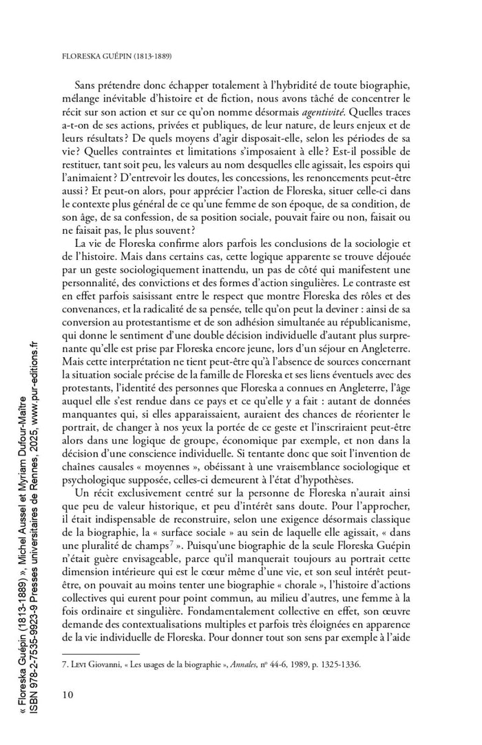 Floreska Guépin (1813-1889)