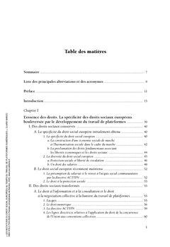Les mutations du droit social européen au temps du travail de plateformes numériques