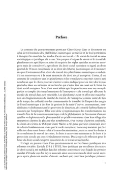 Les mutations du droit social européen au temps du travail de plateformes numériques