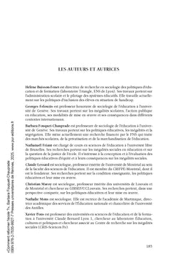 Comment réformer l'école ?