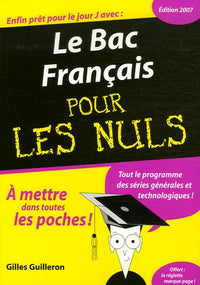 Le Bac Français pour les Nuls
