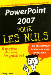 PowerPoint 2007 pour les Nuls, poche