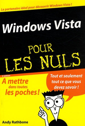 Windows Vista pour les Nuls, nouvelle édition