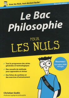 Bac philosophie pour les nuls