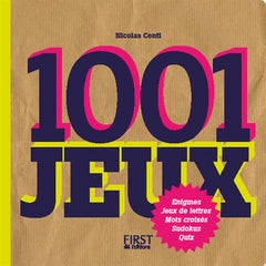 1001 JEUX - ENIGMES JEUX LETTR