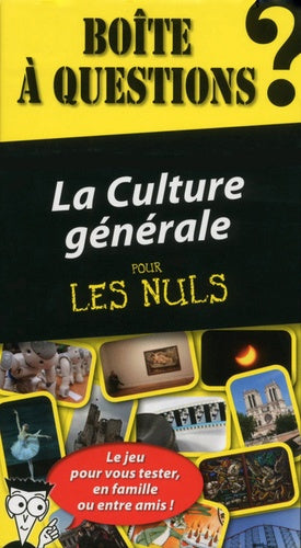 Boîte à questions - La Culture générale pour les Nuls, 3e
