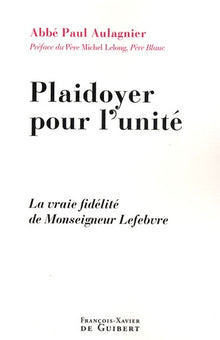 Plaidoyer pour l'unité